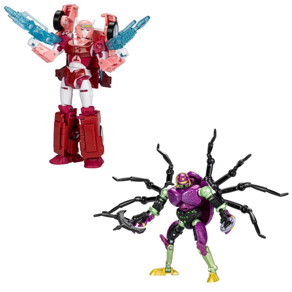 Transformers Legacy Deluxe Predacon Tarantulas and Elita-1 Action Figures 2-Pack